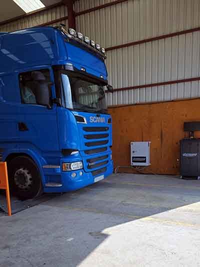 Blue-Lorry_v1 Lorry brake testing